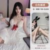 Sexy nightgown princess sweet ktv live streaming host pure desire wind deep v-neck dress adult clothing no man's land fat mm