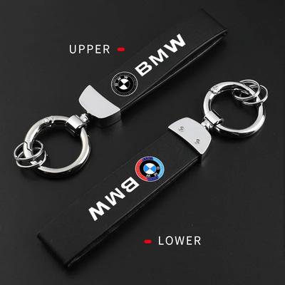 Leather Zinc Alloy Car Keychain Keyring For BMW M X1 X2 X3 X4 X5 X6 1 2 3 4 5 6 7 Sereis F30 E90 G20 F20 F21 F22 F07 F10 F11 E60