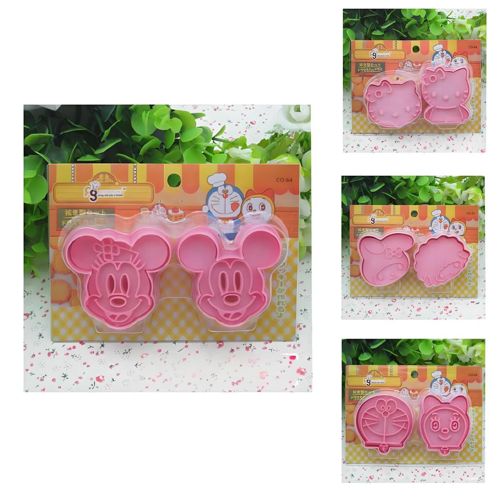 Disney Cartoon 3d Cookie Mold With Animal Shapes For Diy Baking And Holiday Gifts