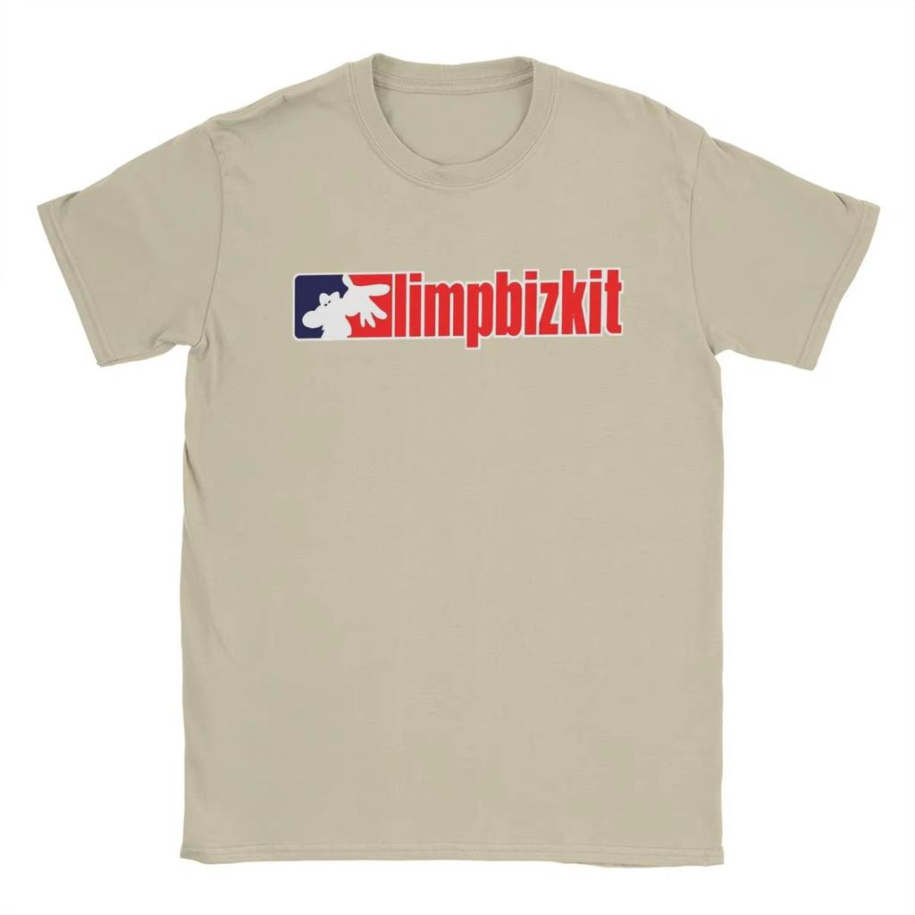 Men T-Shirts Amazing of Limp Bizkit Is An American Rap Rock Vintage Cotton Tee Shirt Short Sleeve T Shirts Crewneck Clothing