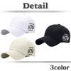 Logo English Letters Cap Hat Outdoor Fishing Golf Women Men CA790 [White Fang] (White)