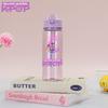 Demon Hunter Plastic Water Cup Rumi Mira Zoey Drinking Bottle Hunters Gourde Cups Warriors Gourd KPOP HUNTRX 900ml k pop Kid Friendly Entertaining Fun