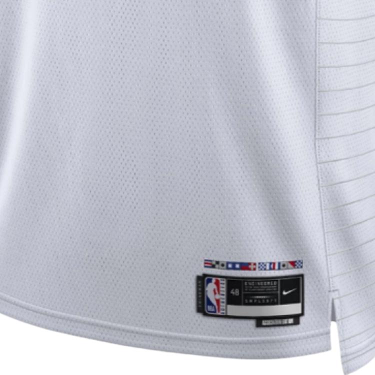 Nike Swingman Basketballtrikot Unisex Weiß DN2080-101