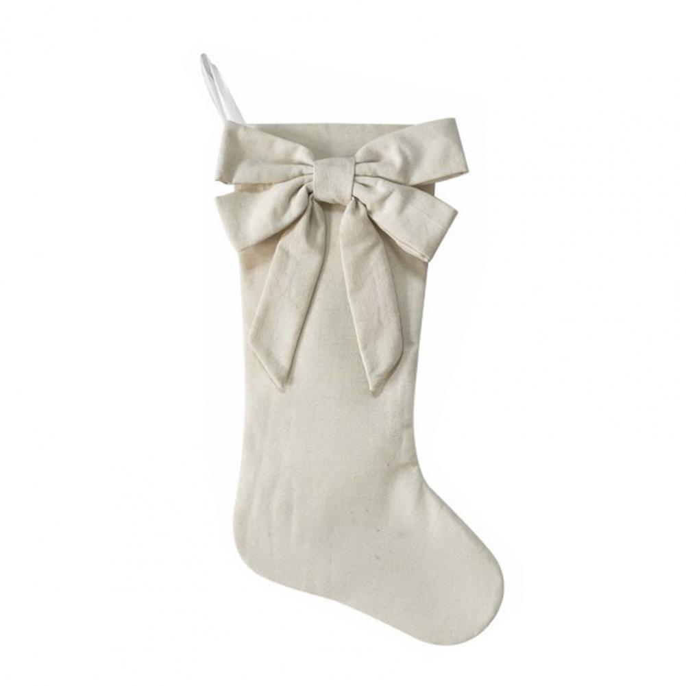 Christmas Stockings with Hangers Easy to Hang Christmas Stockings Festive Christmas Stockings with Plush Balls for Holiday