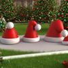 Christmas Candle Silicone Mold Heat Resistant Christmas Hat Silicone Mould For Candle Soap Chocolate Holiday Decoration