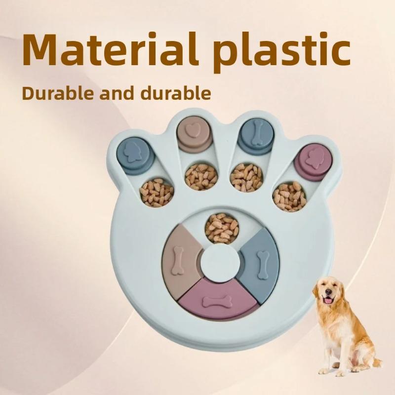 Dog Puzzle Toys Slow Feeder Interactive Increase IQ Food Dispenser Non-Slip Slowly Eating Bowl Cat Dogs Food Games