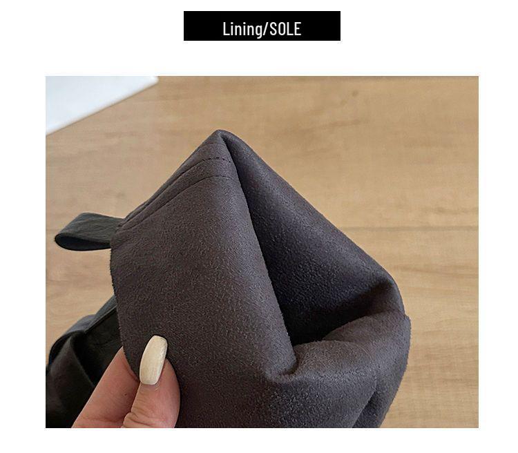 2025 Women's High-Top Over-the-Knee Knight Boots – Versatile Buckle, Thick-Soled, Autumn Style