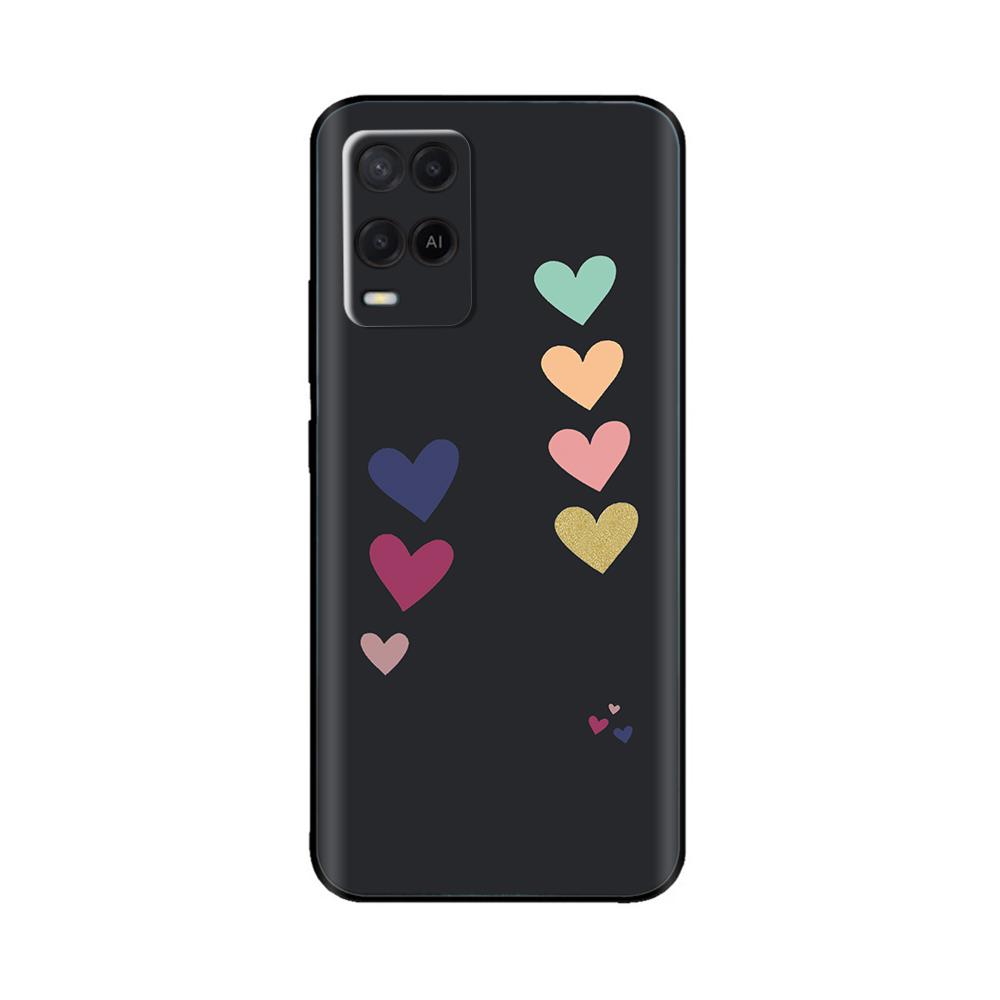 For Oppo A54 A74 Case Soft Black Silicone TPU Phone Back Cover for Oppo A54 4G CPH2239 A54 5G CPH2195 A74 4G 5G Case Cover Coque