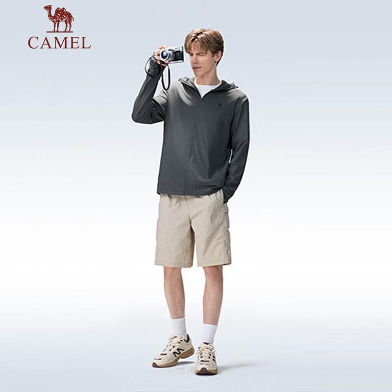 Camel Men's UPF 300+ Outdoor Cool Breathable Sun Protection Jacket