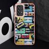 Soft Shell Phone Case For Samsung For Galaxy A32 A24 A13 A22 A25 A14 A23 A16 A34 A12 A15 Lucky Tape Pattern