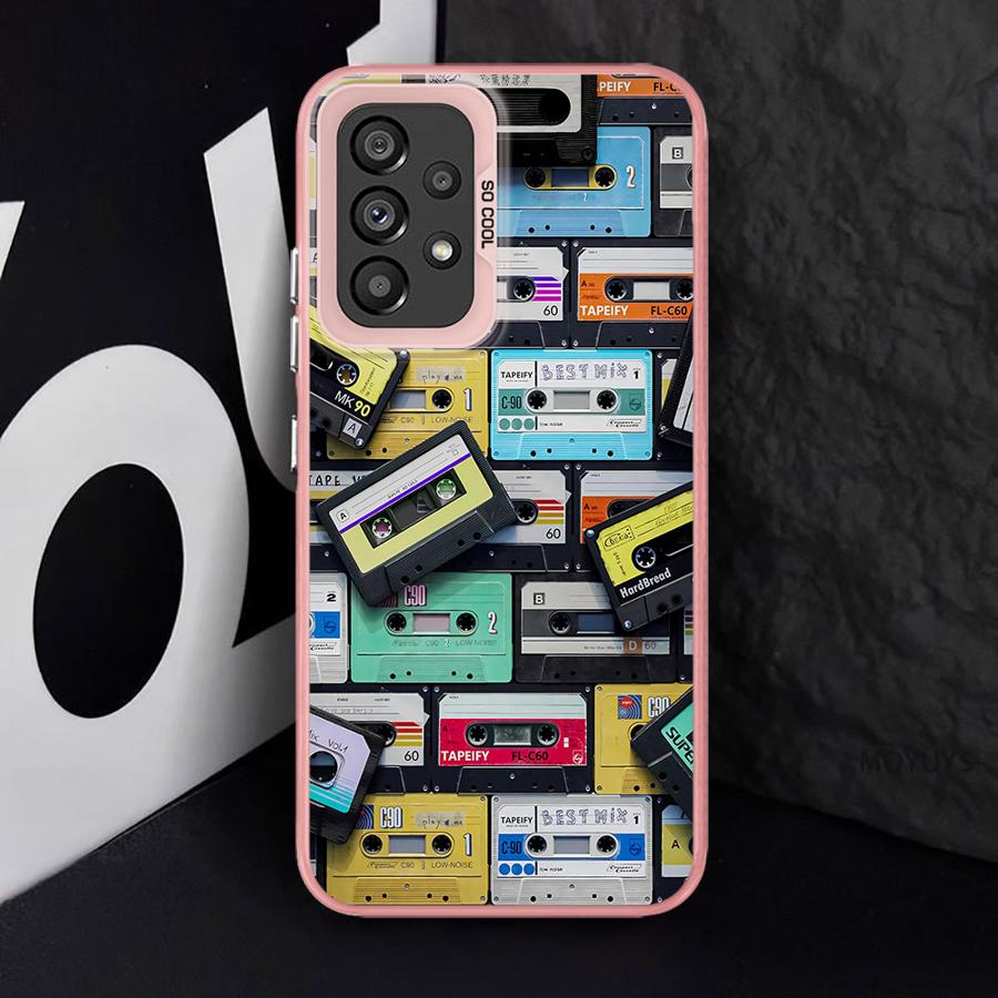 Soft Shell Phone Case For Samsung For Galaxy A32 A24 A13 A22 A25 A14 A23 A16 A34 A12 A15 Lucky Tape Pattern