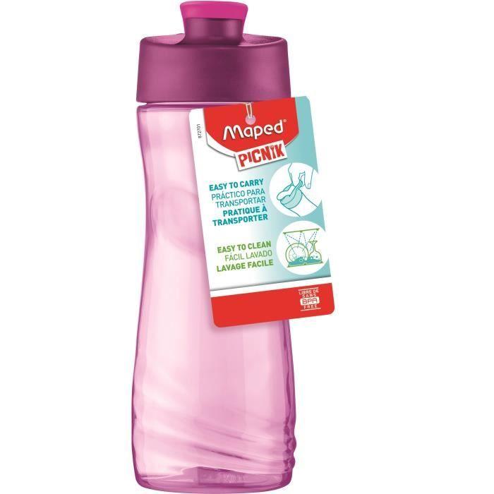 Gourde - Maped - Picnik Origins - 500ml - Étanche - Poignée De Transport - Rose
