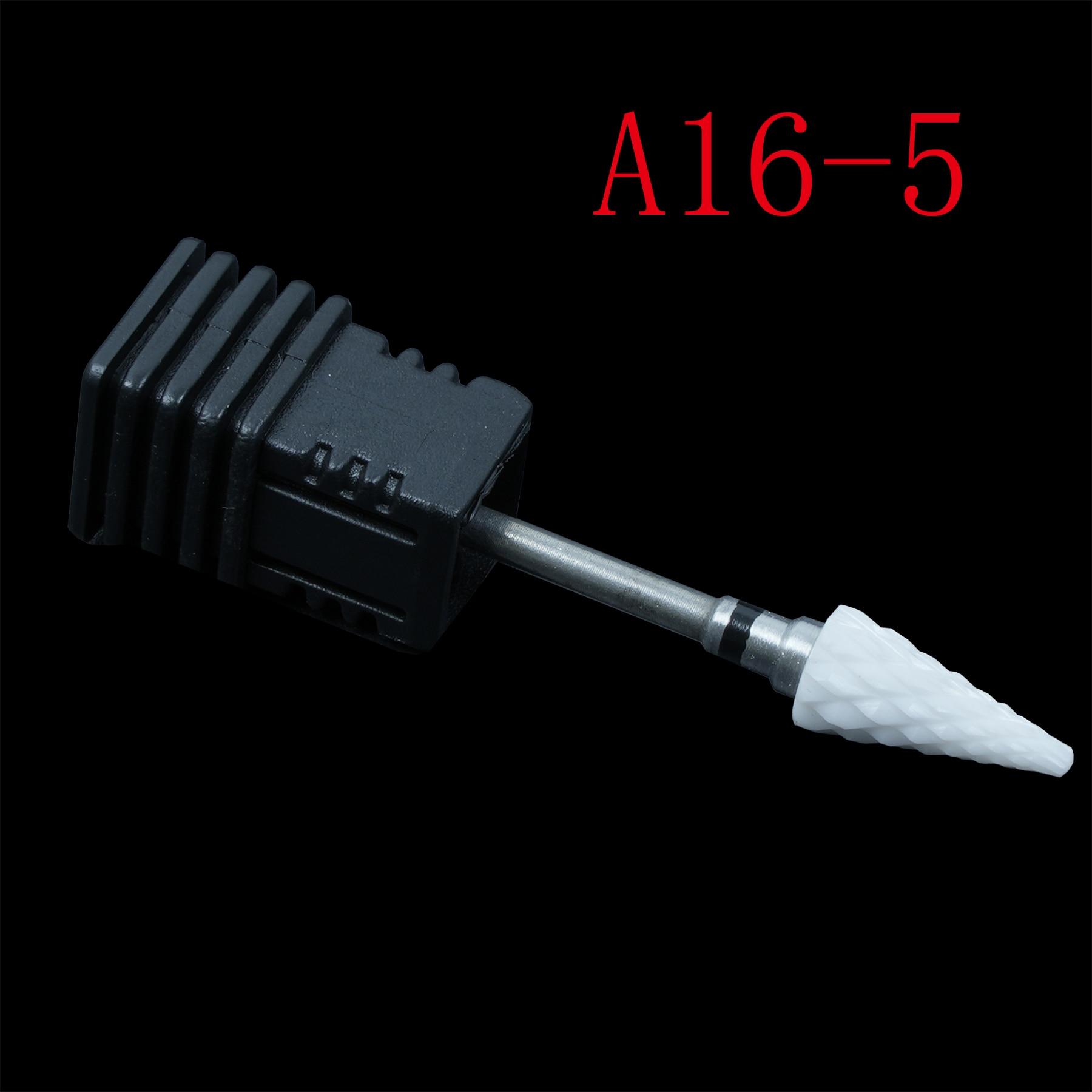 Керамическое сверло для ногтей, фреза, электрическая пилочка для ногтей, педикюр, маникюр, гель для удаления омертвевшей кожи, лак для ногтей, аксессуары для дизайна ногтей A16-5