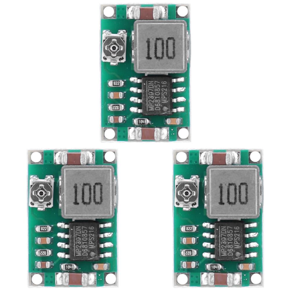1-3PCS Mini360 4.75V-23V Step-down Power Supply Module DC DC Step-Down Buck Converter RC Airplane Module High-Power MAX 3A