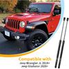 Hood Struts For 2018-2025 Jeep Wrangler JL, Compatible With     2024 Gladiator JT, Hood Lift Supports Kit, Replaces # 21-20003-02, 68398991AA, Easy