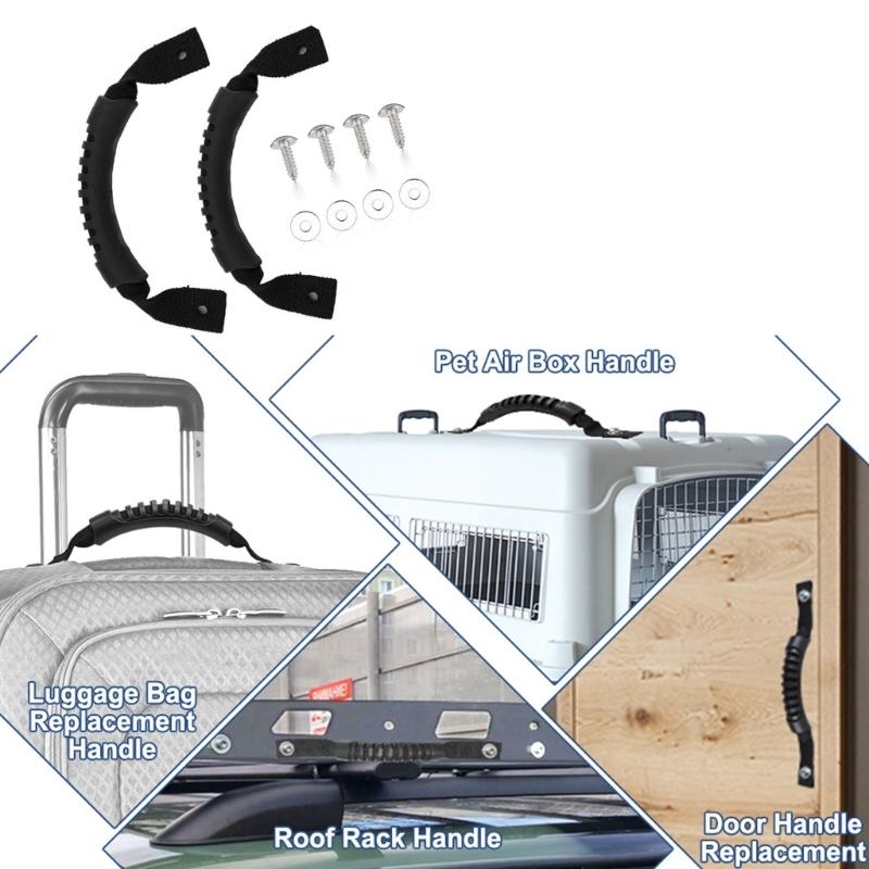 2/4Pcs Universals Canoes Boats Mount Carry Handle Ergonomic Luggage Case Handle for Kayaks Repair Accessories Enduring