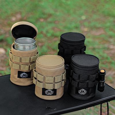Outdoor Camping Bag Portable Sundries Storage Bag with Hanging Holes Camping Accessory Bag with Handle Camping Accessories