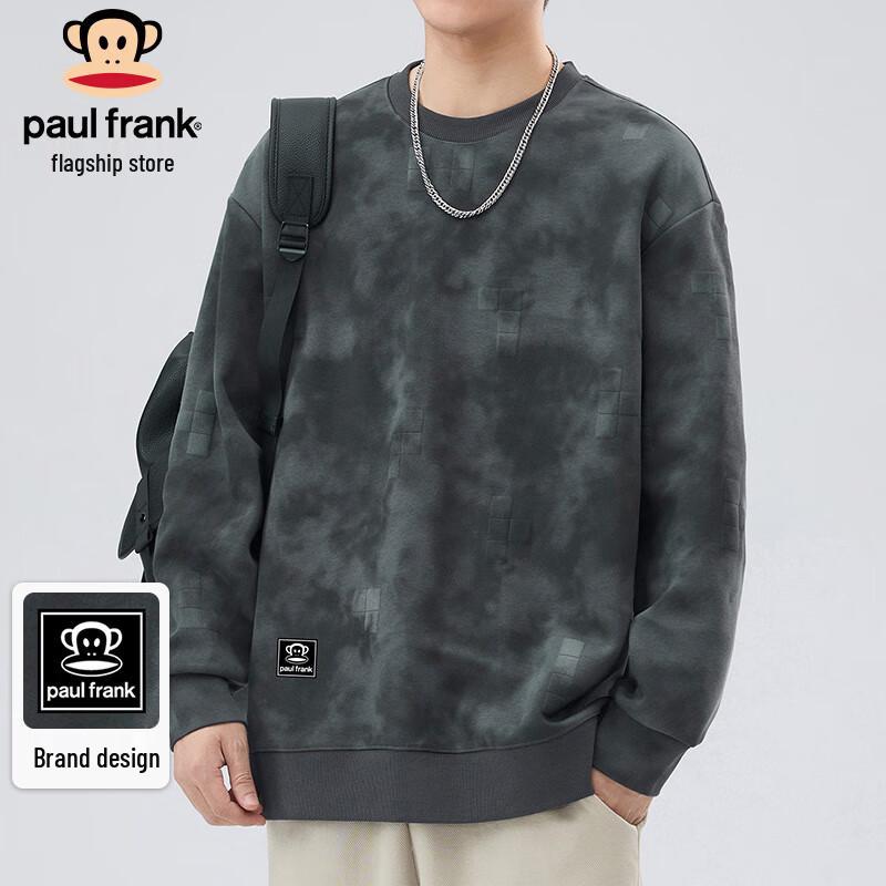 

Paul Frank Men s Loose Fit Long-Sleeve Crewneck Sweatshirt XL