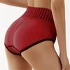 Women's High Waist Seamless Control Panties Body Shaper Underwear Soft Breathable Briefs Plus Size