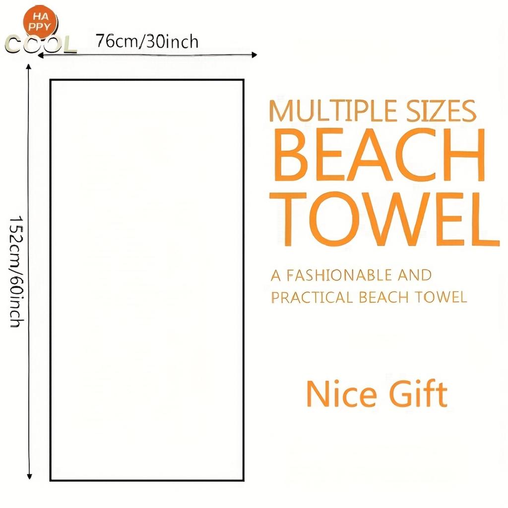 Toalla de Playa de Fibra Ultrafina de Secado Rápido,Tamaño Extra Grande,Amigable con la Piel,Protección Solar,Anti-Arena,Buena Absorción de Agua