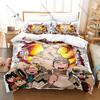 Delicious in Dungeon Fantasy Dungeon Gourmet Cartoon Bedding Set Duvet Cover + 2 Pillowcases Otaku Room Decor