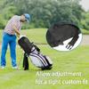 Vodotěsný potah na golfový bag Pláštěnka Nastavitelný Větruodolný Chránič golfového bagu Plášť proti dešti Pro stojací a nosné bagy Snadné skladování