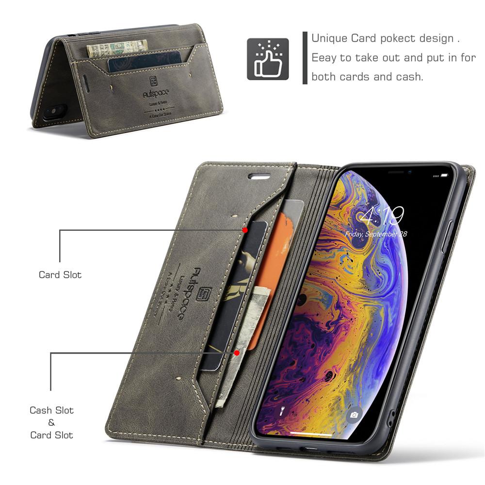 For iPhone XS Max Case Flip Leather Phone Cover For iPhone X XS Case Luxury Magnetic Flip Wallet Coque For Apple iPhone XR Cover