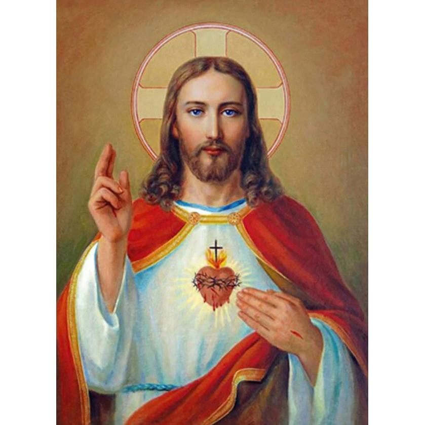 Diamond Painting Jesus Religious 5d Diy Needlework Embroidery Sale Icon Portrait Gift Rhinestones Handmade Home Decor