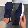 New Fashion Sneakers Mesh Soft Sole Breathable Casual Lace Up Shoes Versatile Daily Round Toe Couple Running Shoes Hot Selling