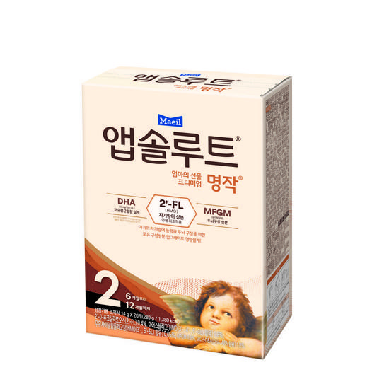 Absolute Starting with Premium Masterpiece Stick Powdered Milk Step 2, 20 Pieces, 1 Piece