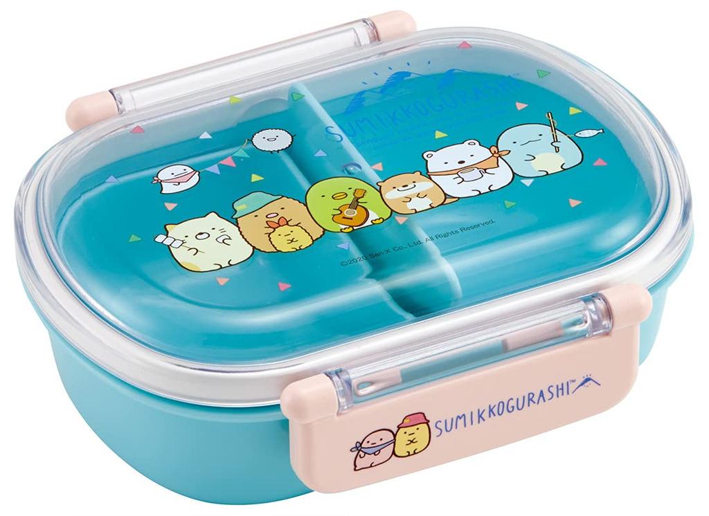 Skater Antibacterial Fluffy Bento Box 360ml Sumikko Gurashi Camping Made in Japan Kids' Ag+ QAF2BAAG-A