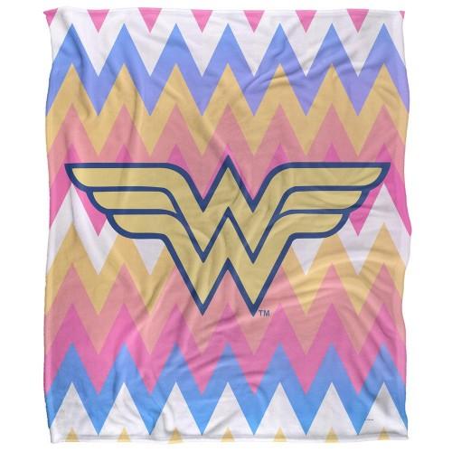 Wonder Woman Silky Multicoloured Supersoft Blanket