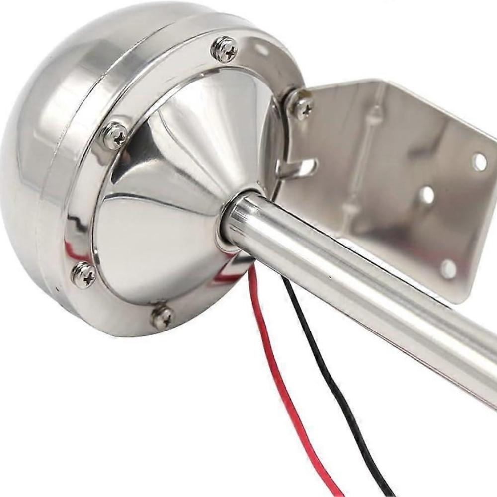 2025 Neuestes Modell 12V Einzeltonhupe Marineboot Lufthupe 125dB Elektrische Lufthupe für Auto