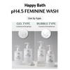 [HAPPY BATH] Feminine Wash pH4.5 <Gel Type , Bubble foam>