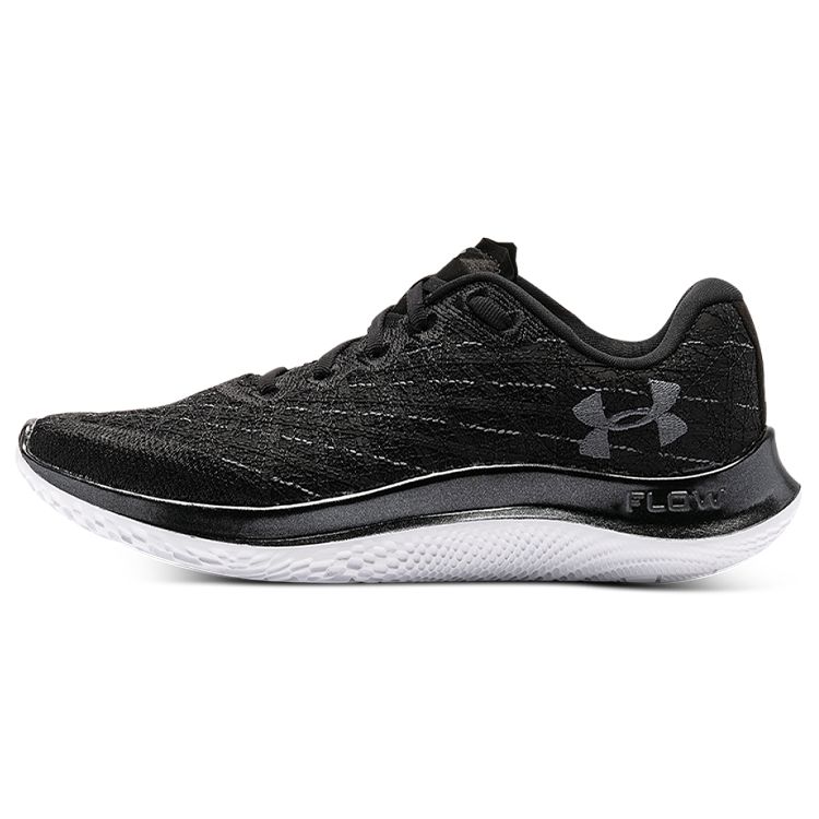 Under Armour Flow Velociti Wind Comfortable Trendy Versatile Fabric Low-Top Casual Running Shoes Women sneaker Black 3025222-001