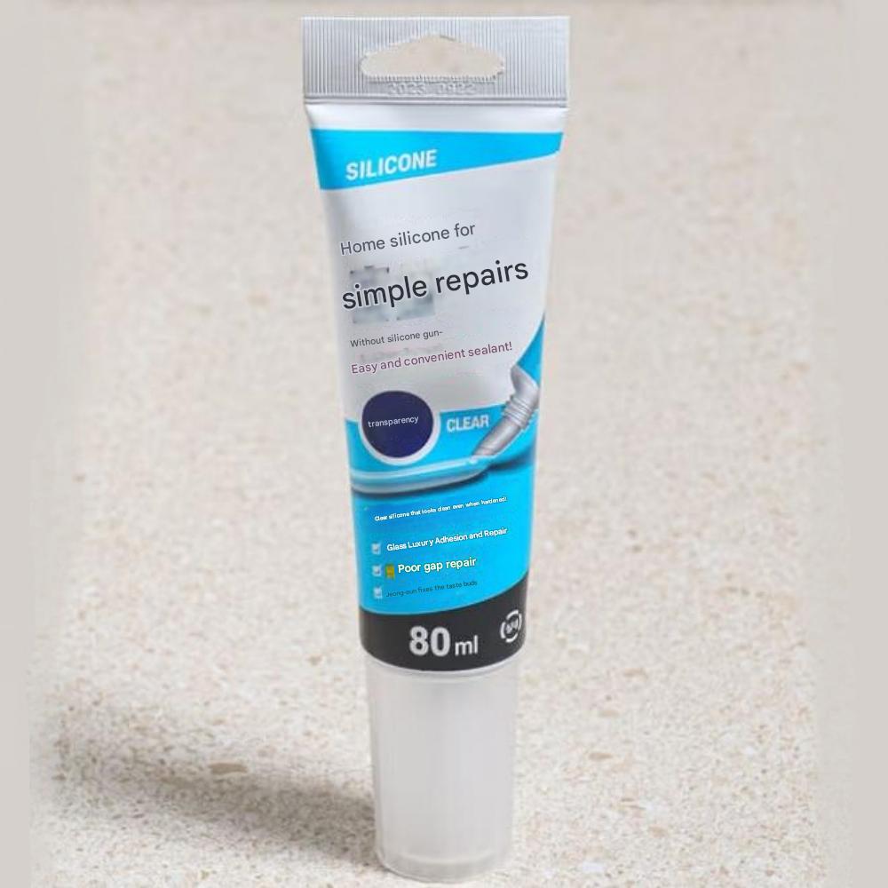 

Бытовой силиконовый ремонтный агент Прозрачный 80 мл