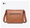 Versatile Crossbody Soft Leather Bags for Women - Multi-Pocket Shoulder Bags for Middle-Aged and Elderly, Ideal for Travel.