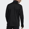 adidas Sweatshirts Men's Black Stand Collar Moderate Regular DY3145