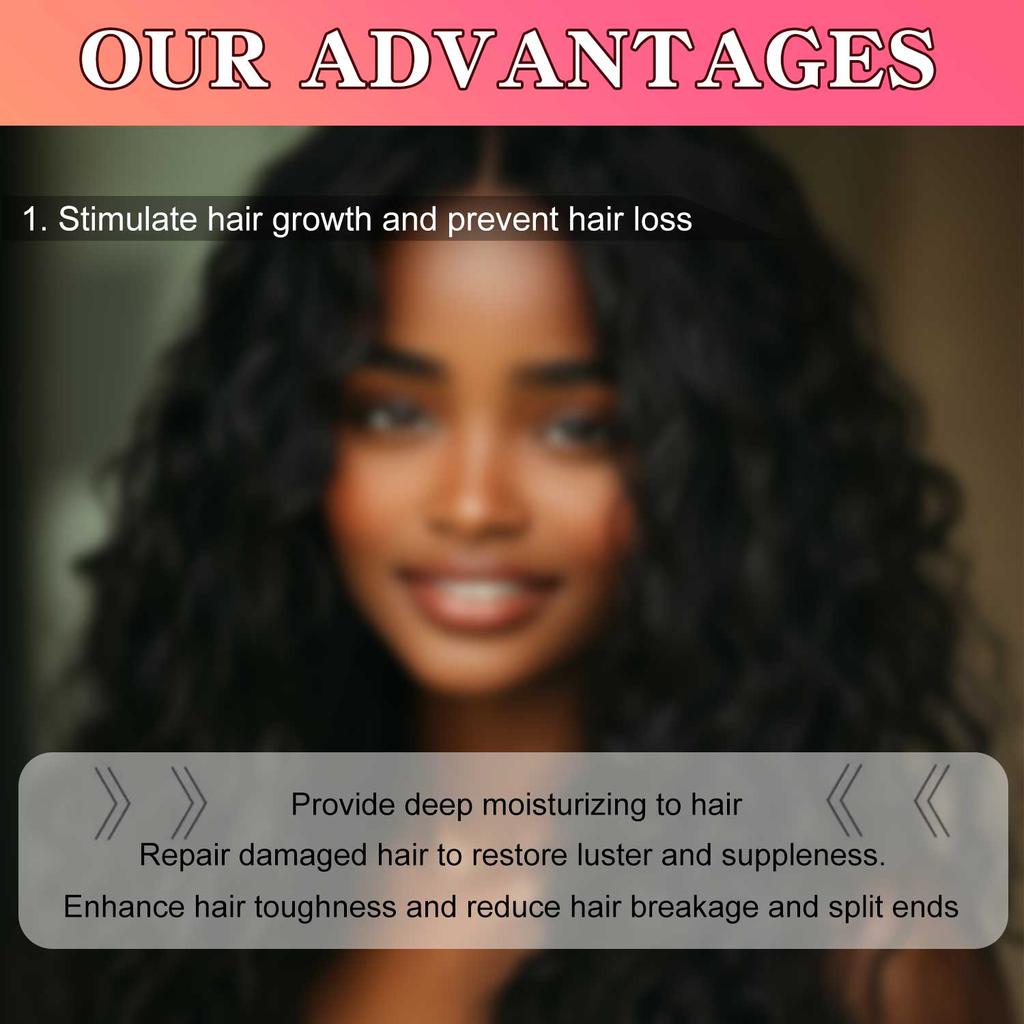 Batana & Rosemary Oil, Essential Oil, Deep Moisturizing for Men and Women for All Hair Types, Hair Serums