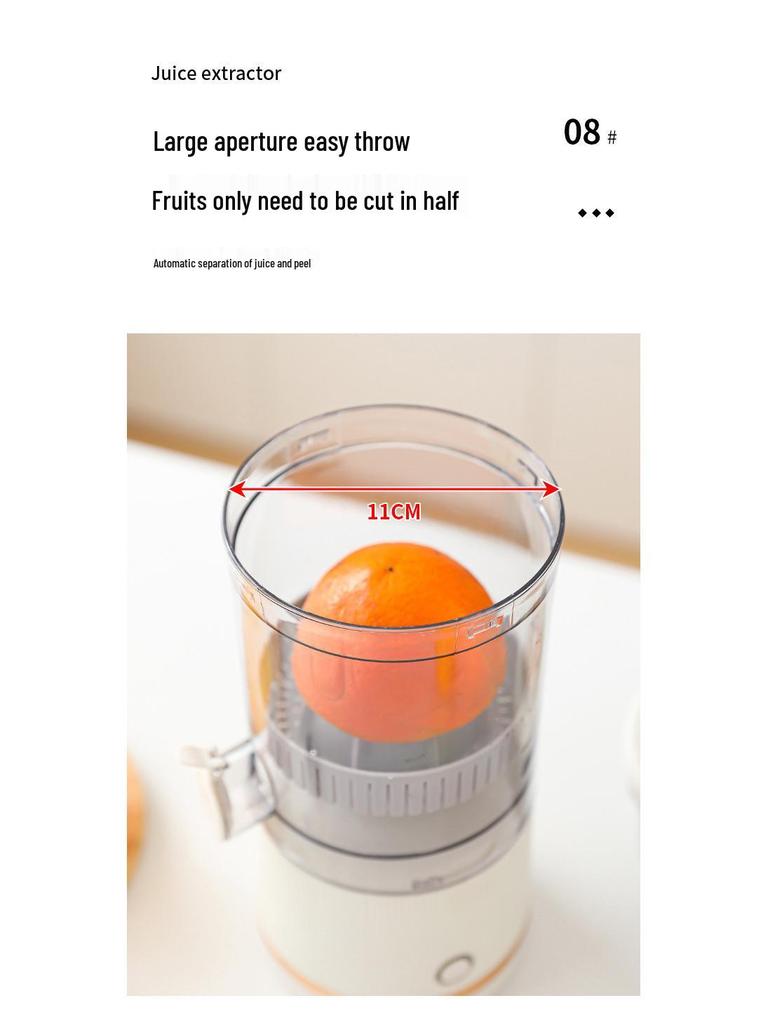 Portable Multi-Function Mini Juicer with Separation Feature
