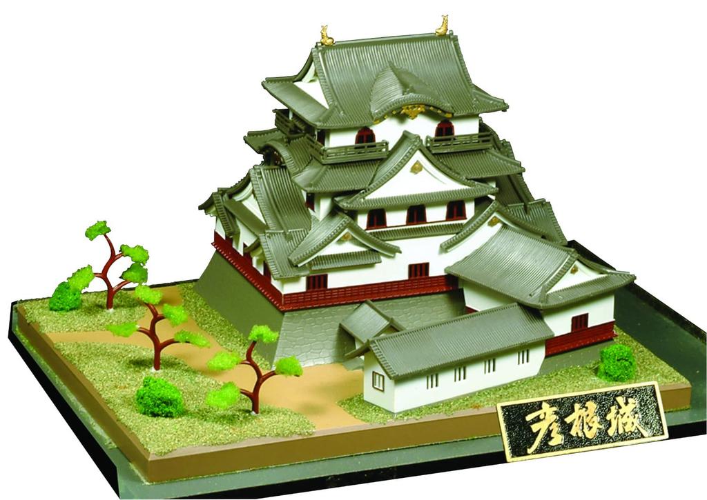 Doyusha 1/280 Japanese Famous Castle Standard Hikone Castle Plastic Model S-25