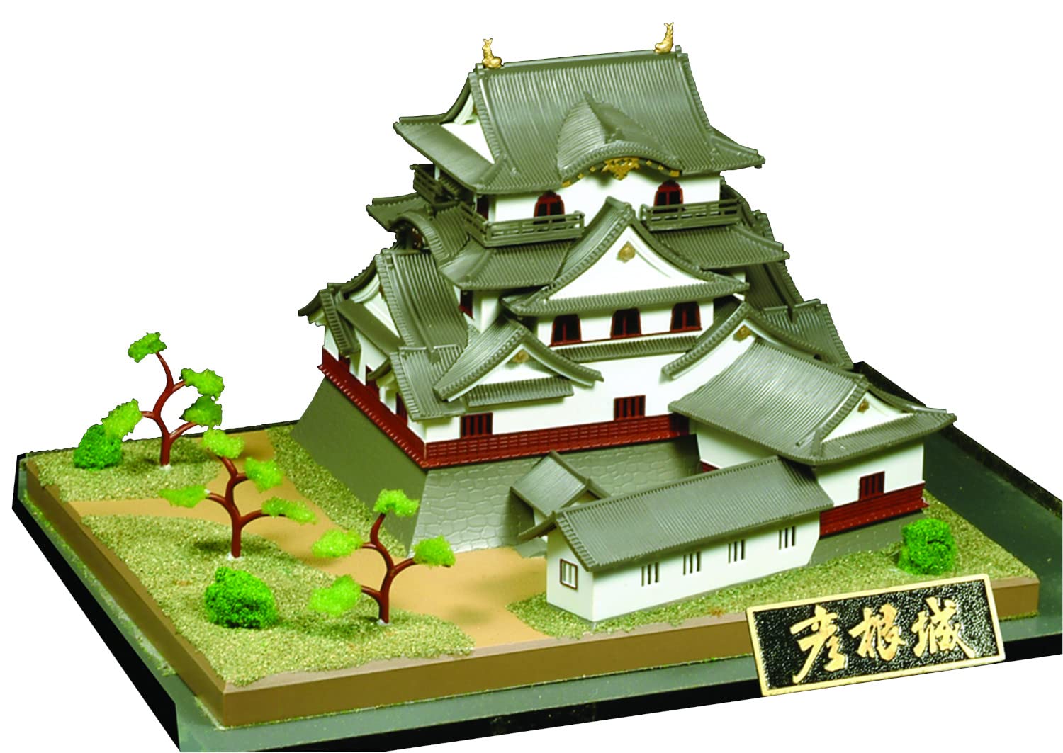

Doyusha Japanese Famous Castle Standard Hikone Castle Plastic Model 1/280 S-25