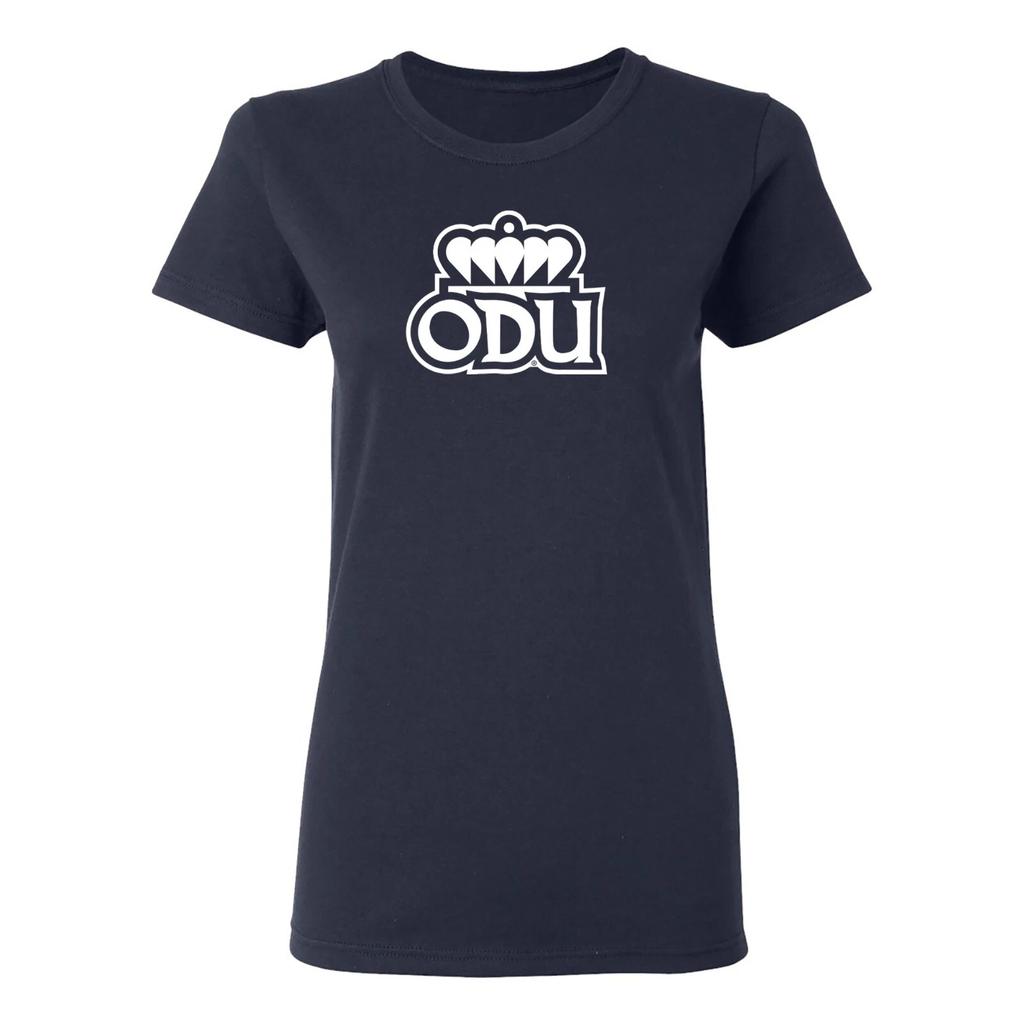 Old Dominion Monarchs Primary Logo Womens T-Shirt - Navy
