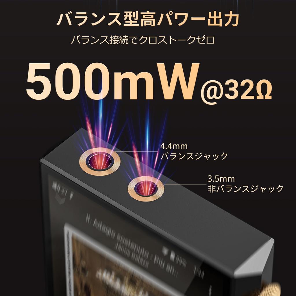 160GB Spotify-compatible player, Hi-Res MP3 player, DSD512 audio player, HIFI, Bluetooth 5.0, WiFi compatible, 4.4mm balanced jack, dual ESS DAC, 4.02