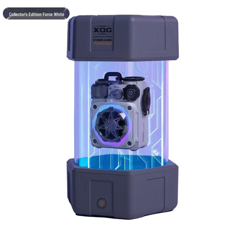 Elvis XOG Mechanical Light Cube Wireless Bluetooth Speaker, Collector's Edition CN plug (adapter included)