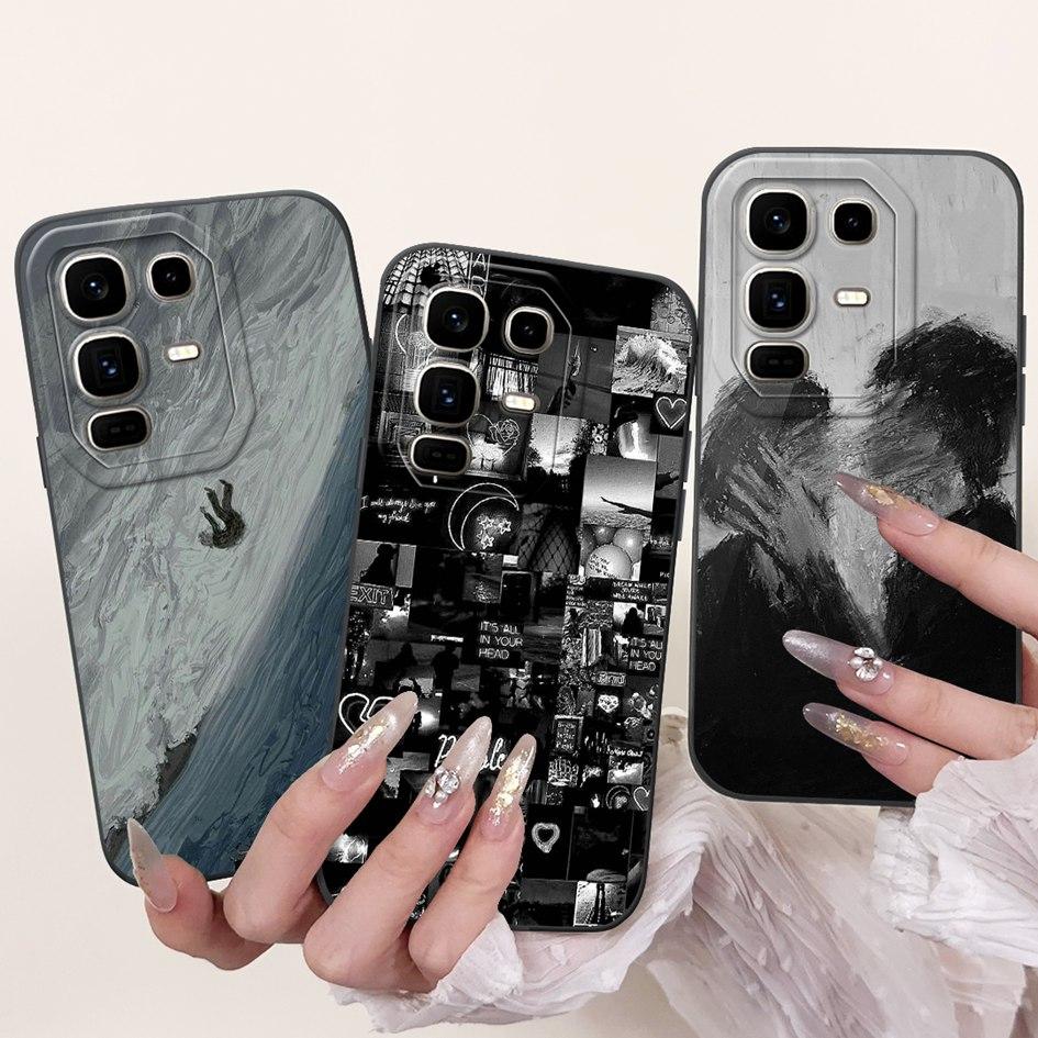 For Infinix Note 50 Pro+ Plus Case X6856 Cover Fashion Painted Couple Phone Cases For Infinix Note 50 Pro 4G X6855 Note50 Fundas