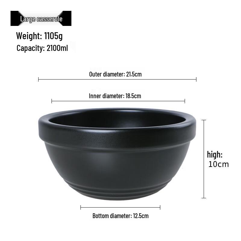 JINMEILI Melamine Rice Noodle Casserole Pot