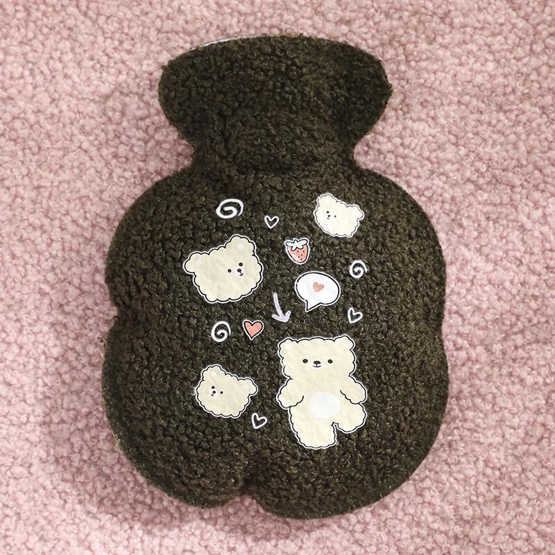 

Fumede Teddy Velvet Hot Water Bottle 3-Pack