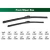 GREATROAD Wiper LHD&RHD Front & Rear Wiper Blades Set For Nissan X-Trail T31 2007 - 2013 Windshield Windscreen Window Brushes