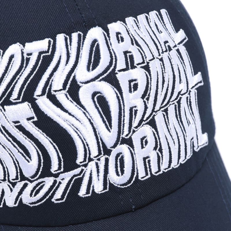 ODDBALLS CLUB Not Normal Wave Ball Cap Navy